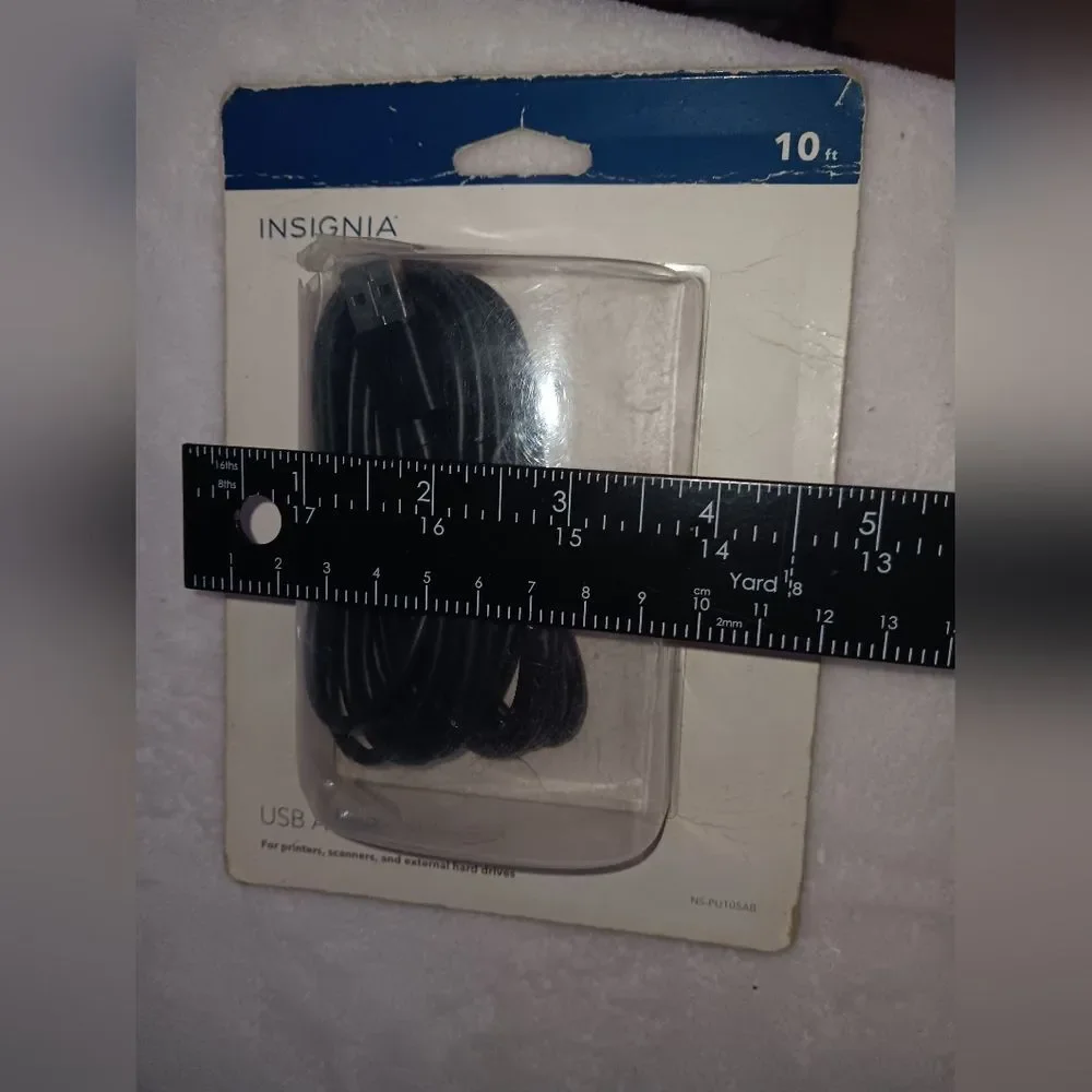 NWOT Insignia USB A to B Cable 10ft